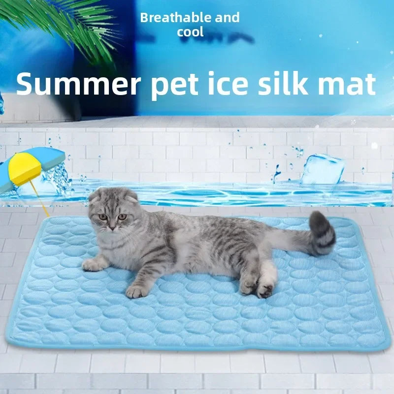PolarPaw™ Self-Cooling Pet Mat — Instant Cooling, No Fridge, No Power
